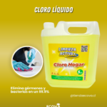 Cloro Hogar Bidón 5 Litros